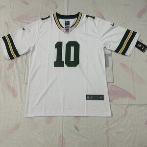 Nwot Green Bay Packers #10 Love Mens White Jersey Nike On-Field